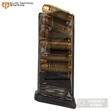 ETS Glock 27 G27 40SW 9-Round MAGAZINE Gen 1-5 Carbon Smoke SMK-GLK-27 FAST SHIP