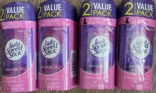 8X Lady Speed Stick Invisible Dry Deodorant, Shower Fresh 2.3oz Each Exp 3/2026