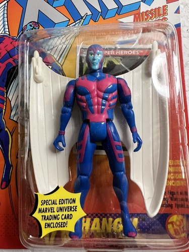 Vintage Marvel Comics Uncanny X-Men ARCHANGEL Toy Biz 1991 MOC - Imagen 9 de 9