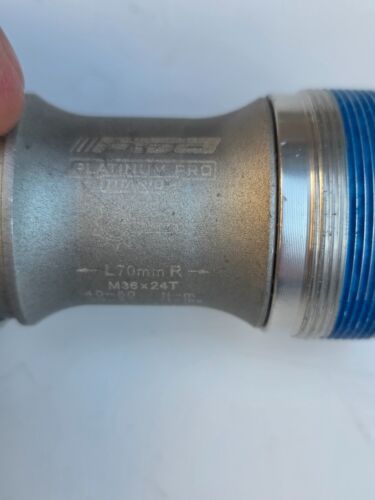 New FSA Platinum Pro Titanium ISIS Bottom Bracket & Bolts, 70mm, Brand New! - Picture 4 of 12