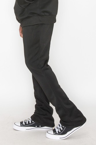 Victorious Men's Essential Flared Stacked Athletic Fleece Sweat Pants FL94 - Picture 3 of 20