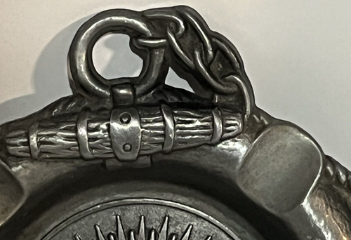 Metal Ashtray ClassiConnecticut, The Pride Of New England, Made in The USA, - Picture 6 of 14