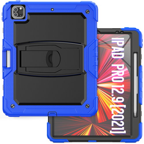 Robuste stoßfeste robuste Ständer Hülle Cover für iPad Pro 11" 12,9" 2021 2020 - Bild 92 von 138