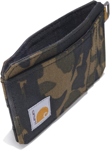 Men'S Nylon Slim Front Pocket Wallets, Blind Duck Camo, One Size - Picture 3 of 7