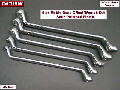 Metric Offset Box Wrench Set, 5 Pc. Metric Offset Box Wrench Set, 5 Pc.