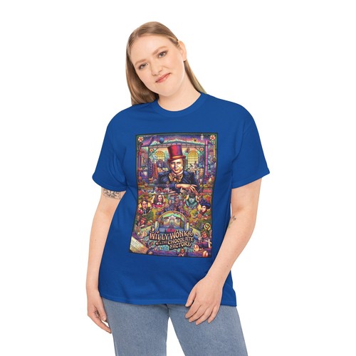 Camiseta Willy Wonka And The Chocolate Factory (1971) Fantasy Wilder - Imagen 28 de 43