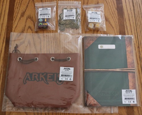 Arkeis Deluxe Board Game Kickstarter Bundle All-In Dice Expansions Reset Kit New - Picture 8 of 8