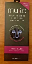 Rhinomed Mute Nasal Dilator Trial Pack, Small Medium Large | 