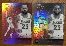 2019 Panini Chronicles Essentials Lebron James 2 Card Lot Pink Parallel & Base 