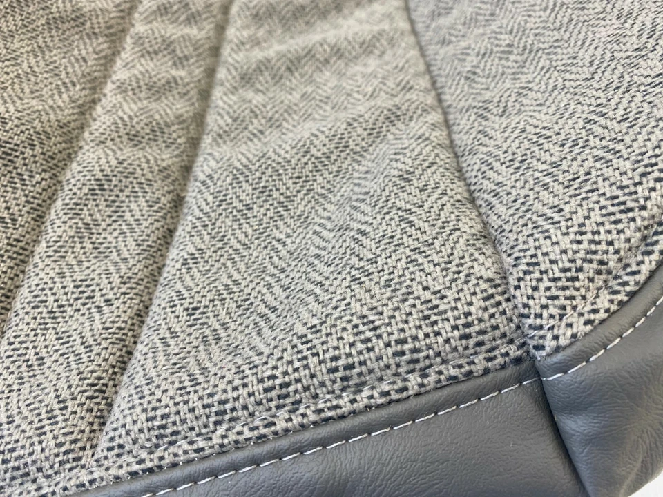 雪佛兰 Express GMC Savana Van Driver 乘客灰色布座垫套 — 第 3/4 张图片