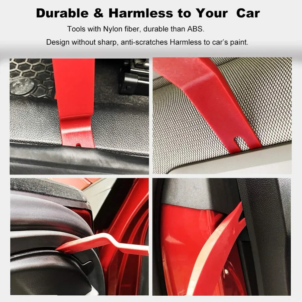 Strumento per la rimozione di finiture per auto, kit di 5
