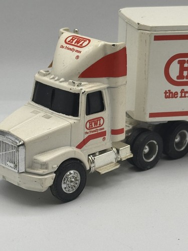 1992 Ertl Cab With PUP Trailers HWI The Friendly Ones Die-Cast 1:64 - Picture 9 of 14