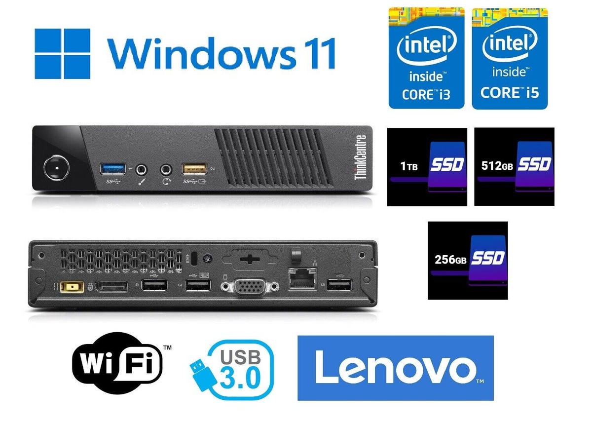 CHEAP Windows 11 Lenovo ThinkCentre Desktop PC Tiny Core i7