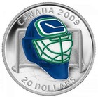 2009 Canada S$20 Vancouver Canucks Mask Colorized RARE 129 Mintage NGC PF70 UC — photo 3