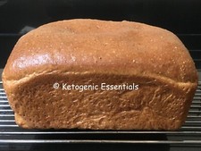 2 x Keto Bread Loaf Mixes: Makes 2 x 600g Loaves: 18 Slices Each @1 Carb A Slice 9.99 per kilo