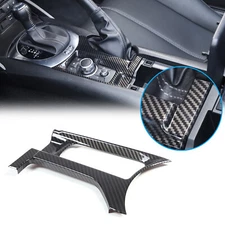 ABS Carbon fiber Center Console Multimedia Panel Trim For Mazda MX-5 16-23 US