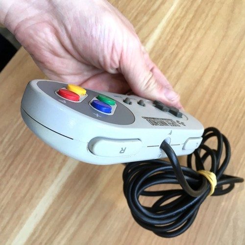 MANETTE OFFICIELLE SUPER NINTENDO SNES PAL EURO CONTROLLER GAME PAD - Bon état - Picture 5 of 7