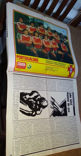 Stadion Magazine (1980s Czechoslovakia) Sent to Hartford Whalers Media Director - Picture 3 of 7
