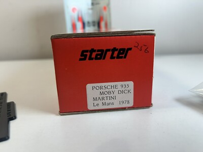 【starter】Porsche935 MARTINI LE MANS #ST1 1/43 Record Porsche 935 Moby Dick Martini LeMans Starter