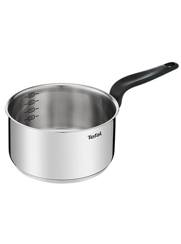 4pcs Tefal Stainless Steel Saucepan Milk Pan 14-16-18cm & Wok 28cm Set Cookware - Picture 4 of 18