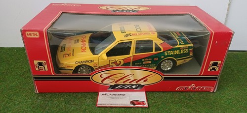 PEUGEOT 605 # 52 jaune STAINLESS CHAMPION 1/18 MAJORETTE 4401 voiture miniature - Picture 9 of 10