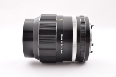 【美品】Nikon ニコン NIKKOR-P105mm f/2.5 NikonS Nikon Nikkor-P Auto 105mm F/2.5 Non Ai MF Portrait Lens NM