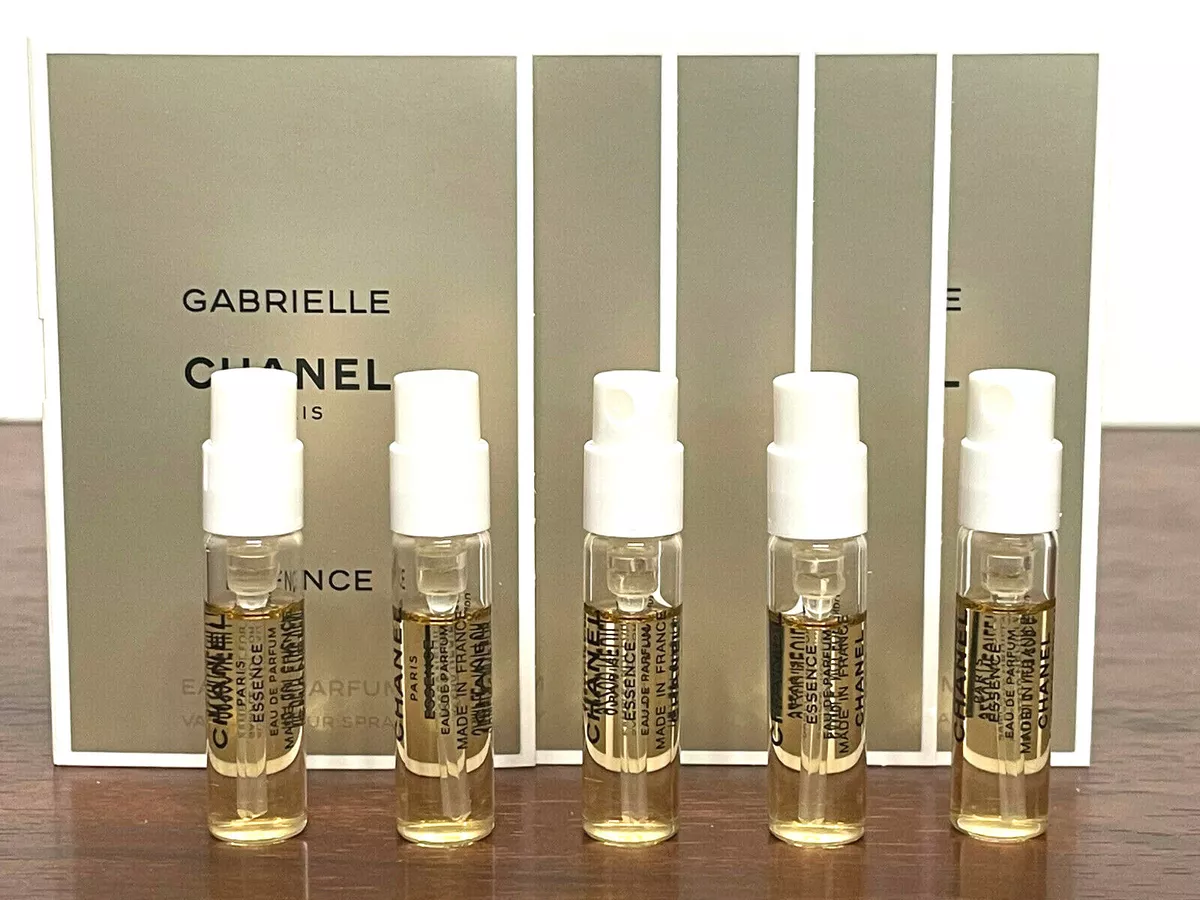 5x CHANEL GABRIELLE ESSENCE 0.05oz 1.5ml ea EDP Spray Samples NEW