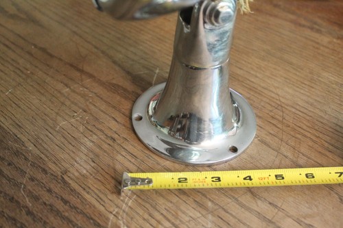VINTAGE 1930s TRIPPE ACCESSORY 8" Marine SPEEDLIGHT, magnificent original piece - Foto 7 di 7