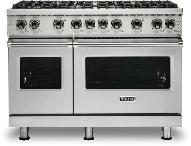 Viking Vgcc5488bsslp 48 Inch Freestanding Gas Range In Stainless
