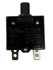 Carling Technologies CLB Series 20A  Push to Reset Circuit Breaker 125-250V