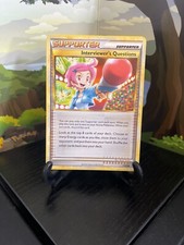 Interviewer's Questions 77/95 - Unleashed - Uncommon - Pokemon Card TCG - LP/MP