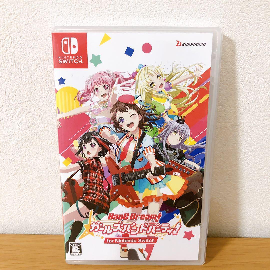 BanG Dream Girls Band Party Nintendo Switch With Case Game