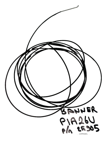 BANNER ENGINEERING PIA26U FIBER OPTIC CABLE P/N 25905 NEW "FREE SHIPPING" 🎯 - Picture 1 of 6