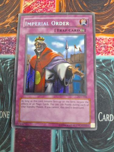 Yu-Gi-Oh! Imperial Order PSV-104 Secret Rare OG Unlimited Moderately Played - Picture 1 of 8