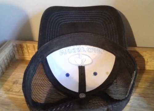 Mossy Oak Fishing snapback hat blue on black - Picture 5 of 5