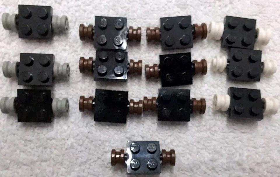LEGO Pirate Ship Cannon Wheels Lot of 13 80s 90s 4624  Barracuda Clipper Mint - Image 4 of 4