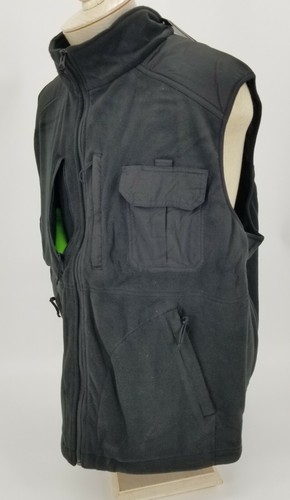 Chaleco táctico Woolrich Elite Discreet CCW poliéster polar mediano negro 44422 - Imagen 2 de 9