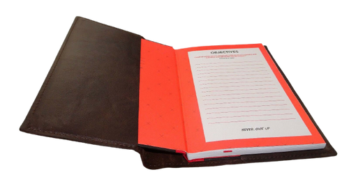 Tagebuch A4 Journal Notizbuch nachfüllbar Notizblock Leder Reisebuch maßgeschneidert UK - Bild 5 von 12