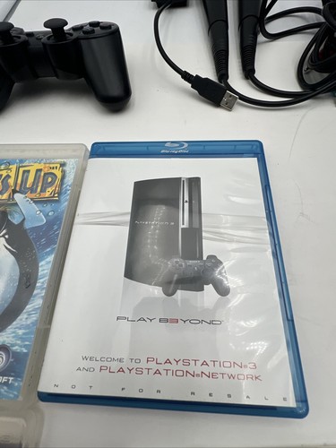 ⭐️Sony Playstation 3 PS3/Game Bundle CECHL01 80GB Bundle/Tested SW 2.76⭐️ - Picture 6 of 17
