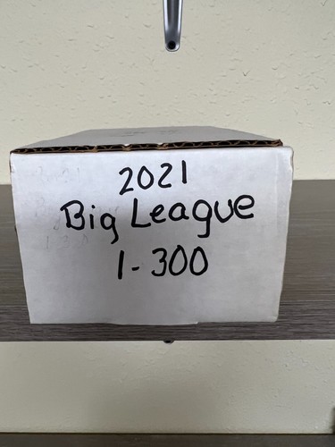 2021 Topps Big League Baseball Complete Set 1-300