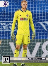 PANINI 2020-21 CHRONICLES AARON RAMSDALE #12 76/99 BLUE PARALLEL CARD
