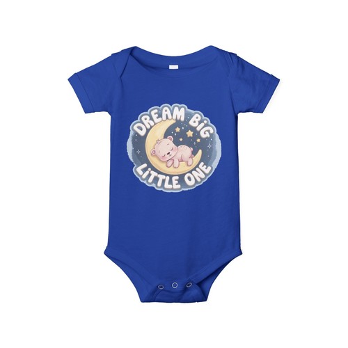 Infant Bodysuit, dream big little one, Baby Romper, Newborn Outfit, Baby - Picture 30 of 37