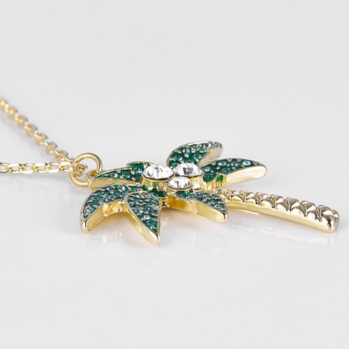 Bohemian Necklace Gift Tree Jewelry Pendant Palm Tree Necklace - Picture 11 of 12