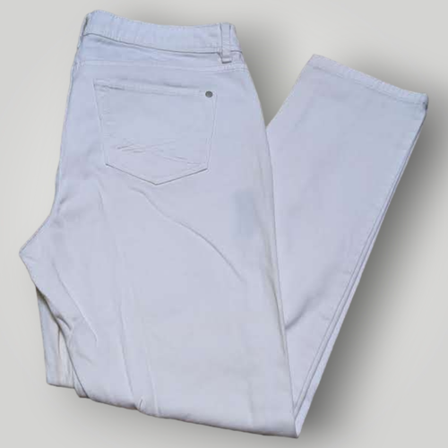 Simply Vera Wang Women's Skinny Ankle Pants Jeans SIZE 6 WHITE Soft Stretch - Picture 2 of 19
