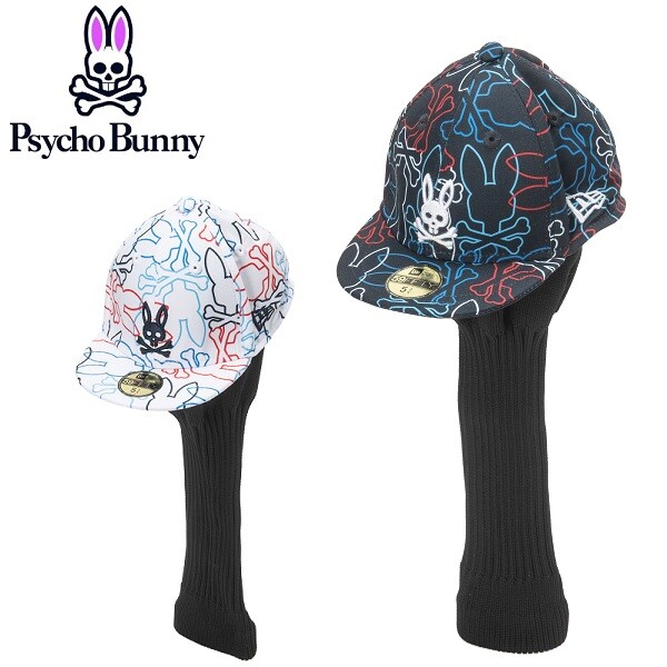 Psycho Bunny x New Era Golf Driver Head Cover NAVY ONLY NO WHITE