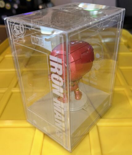 Funko Pop! Die Cast Marvel Iron Man Exclusive #02 With Protector & Original Box - Picture 2 of 7