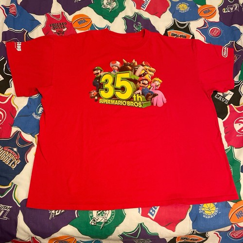 Modern Super Mario Bros. 35th Anniversary Nintendo GameStop Edition T-Shirt