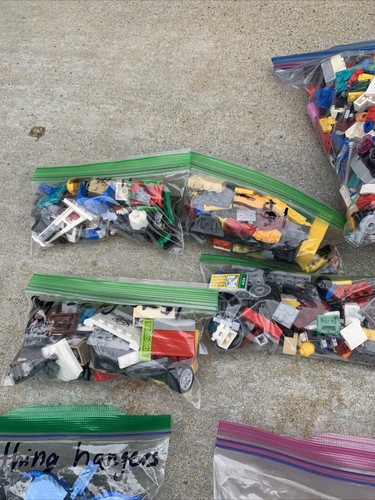 Lego Bulk Lot-Lbs. von Blöcken, Teilen, Minifiguren, Zubehör - Bild 4 von 7
