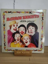 BARRON KNIGHTS,JESTA GIGGLE,VINYL ALBUM RECORD,1980 POP/COMEDY MUSIC