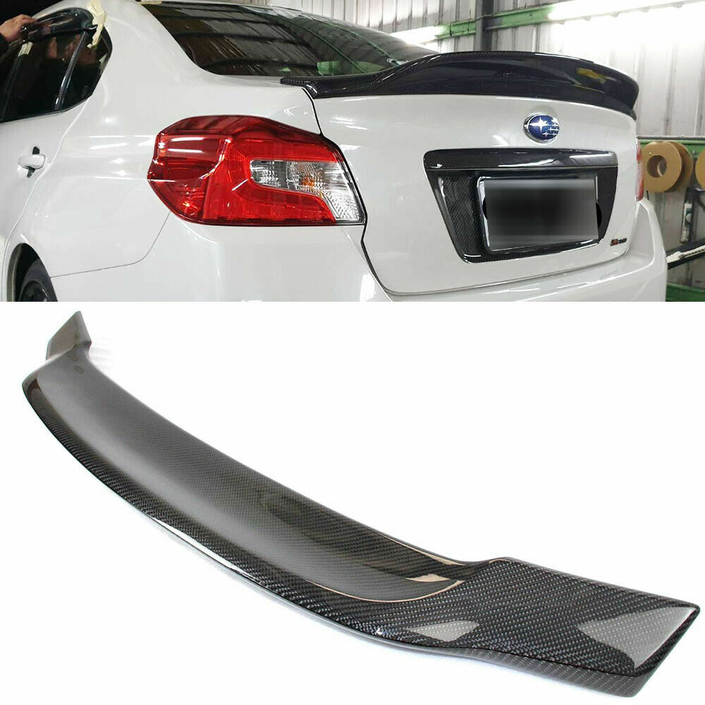 CARBON FIBER FOR SUBARU WRX 4TH STI SEDAN 2019 DUCKBILL REAR